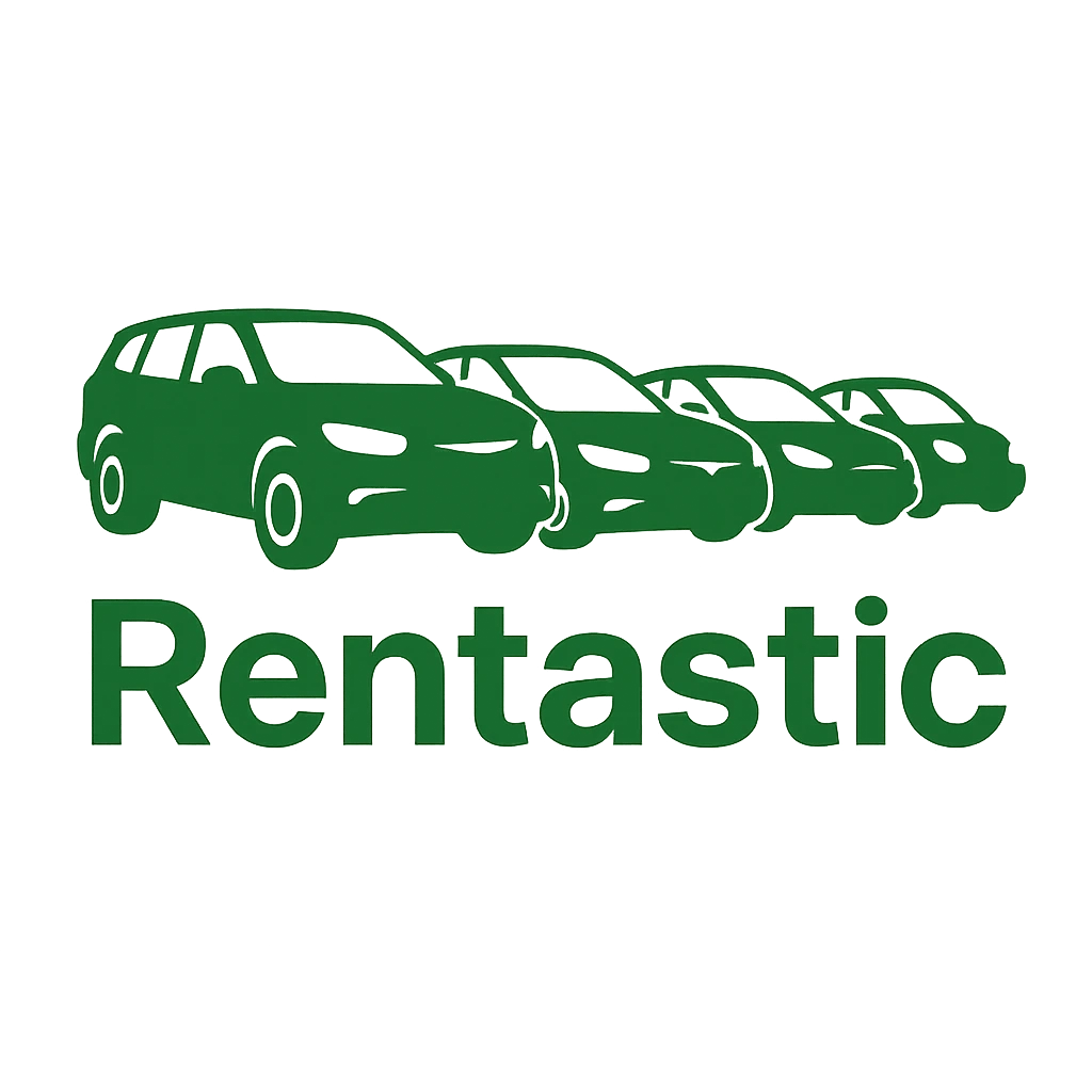 Rentastic - logo aplikacji do zarządzania wypożyczalnią samochodów